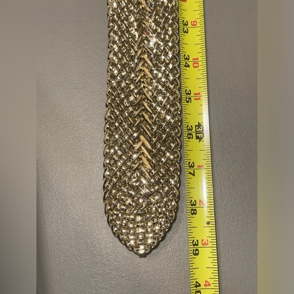 Vintage Gold Tone Belt Size 38” Long - Picture 5 of 5
